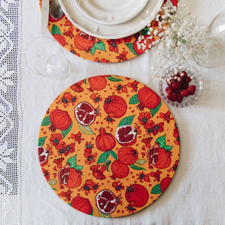 Sottopiatto Melograno - A Simple Pattern Collection per la vendita all'ingrosso da parte di Misalù - Dress up your table