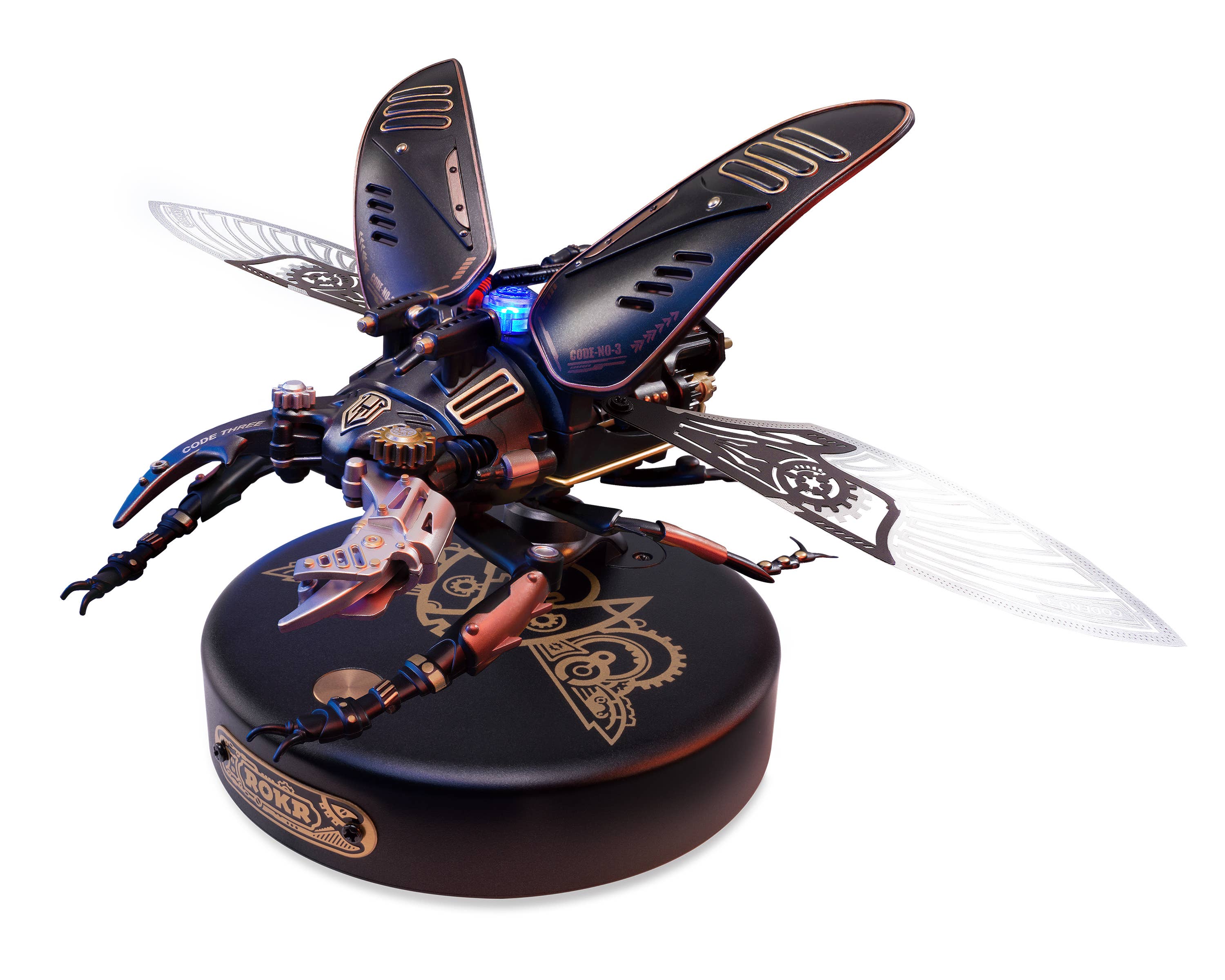 Robotime – Kit de artesanato DIY por atacado – MI03 Stag Beetle ROKR Puzzles ABS Kits de Presentes Mecânicos para Idade