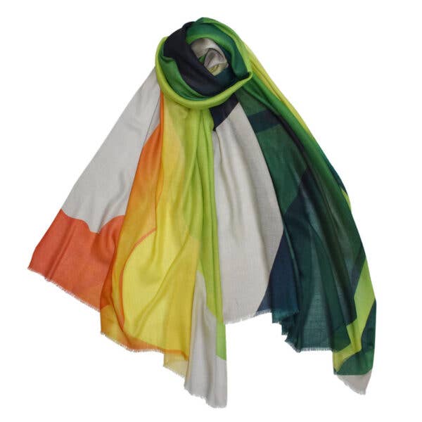 Dupatta Designs - Wholesale Scarf - Women's - Oracle Abstract Modal Scarf2