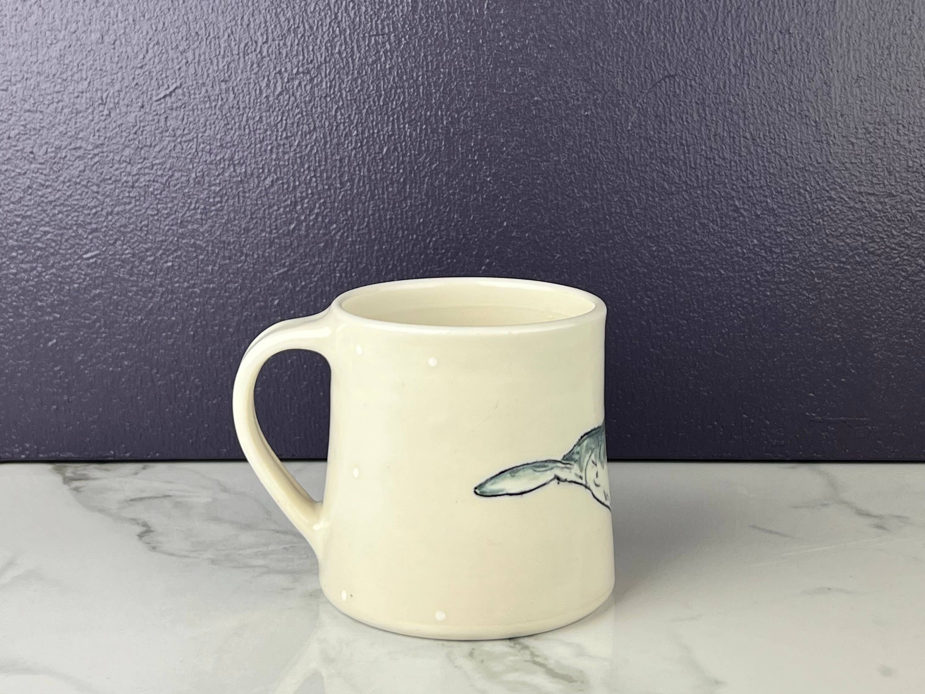 Lucy Nilan Studios - Wholesale Drinking Glass/Cup - Humpback whale7