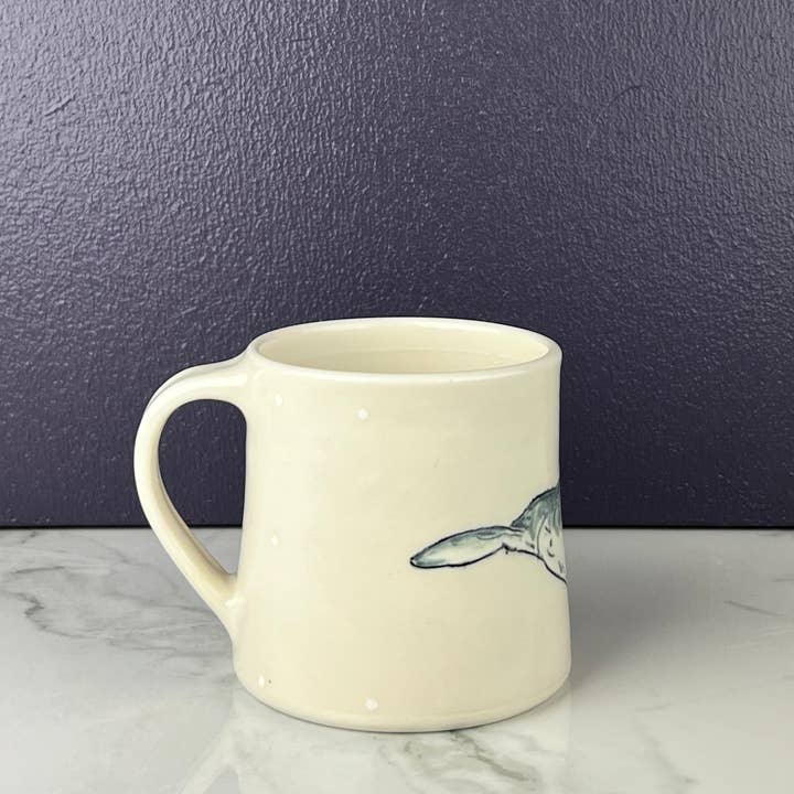 Lucy Nilan Studios – wholesale Drinking glass/cup – Humpback whale7