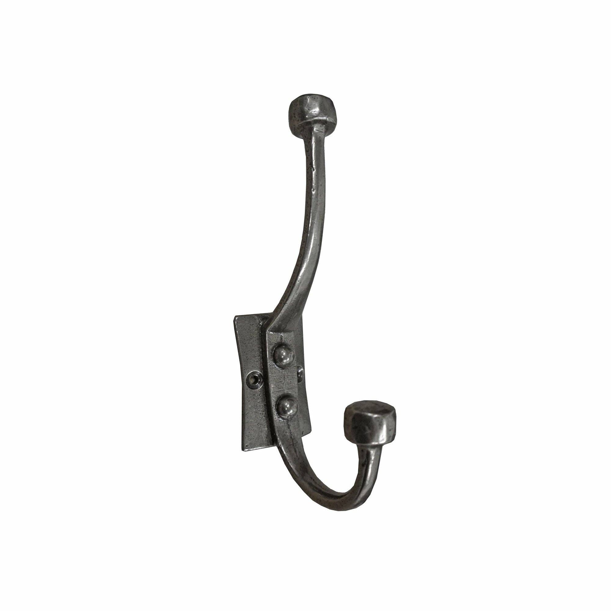 NACH - Wholesale Wall Hook - Lance Dbl Hook Cast Iron Antique Metal0