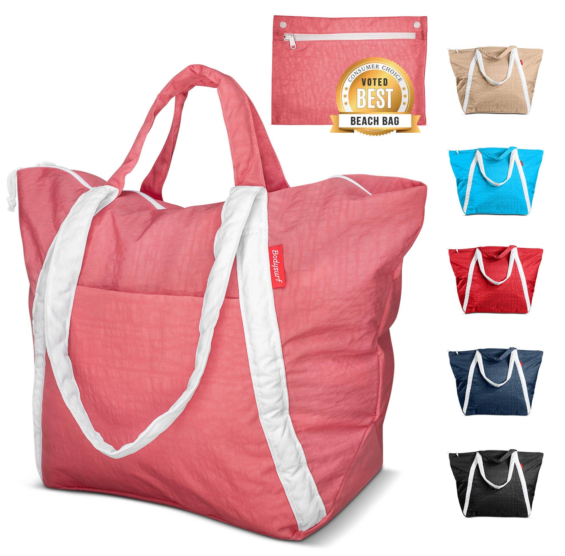 Bodysurf - Wholesale Strandtas - Middelgrote waterdichte strandtas van ripstop nylon32