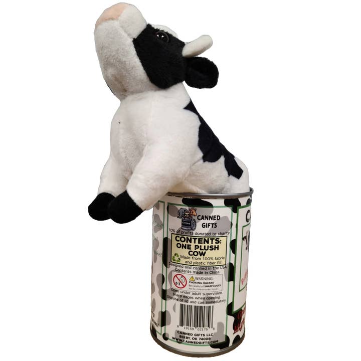 Canned Gifts - Wholesale Stuffed/Plush Toy - Kids & Baby - Canned Cow | Stuffed Farm Animal Plush w/Jokes | Unique Gift5