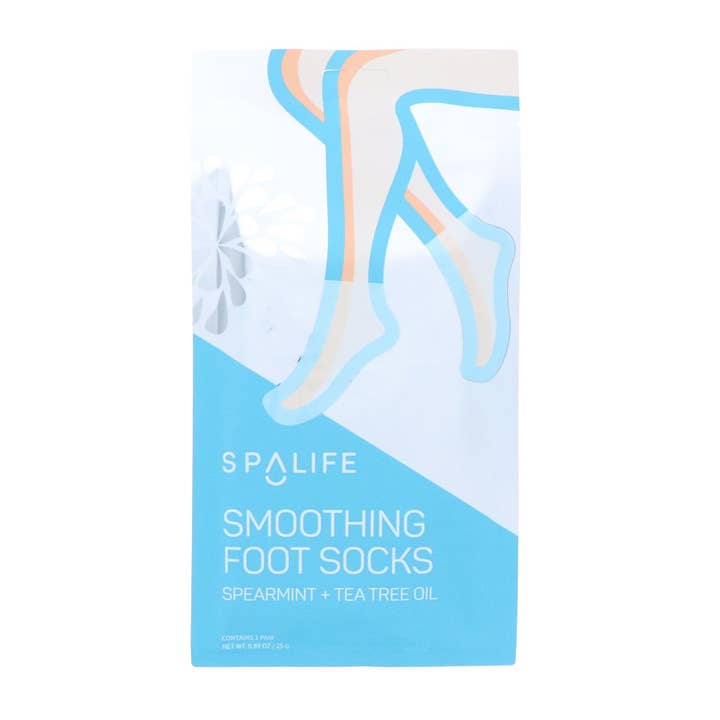 My Spa Life - Wholesale Foot Mask - Exfoliating & Smoothing Foot Socks - 1 Pair1