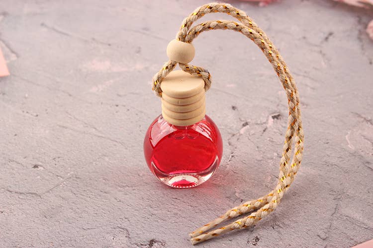 Candles Meta – wholesale Car Freshener - Unisex – Flat Circular Shape Car Air Freshener Diffuser Empty Bottle0