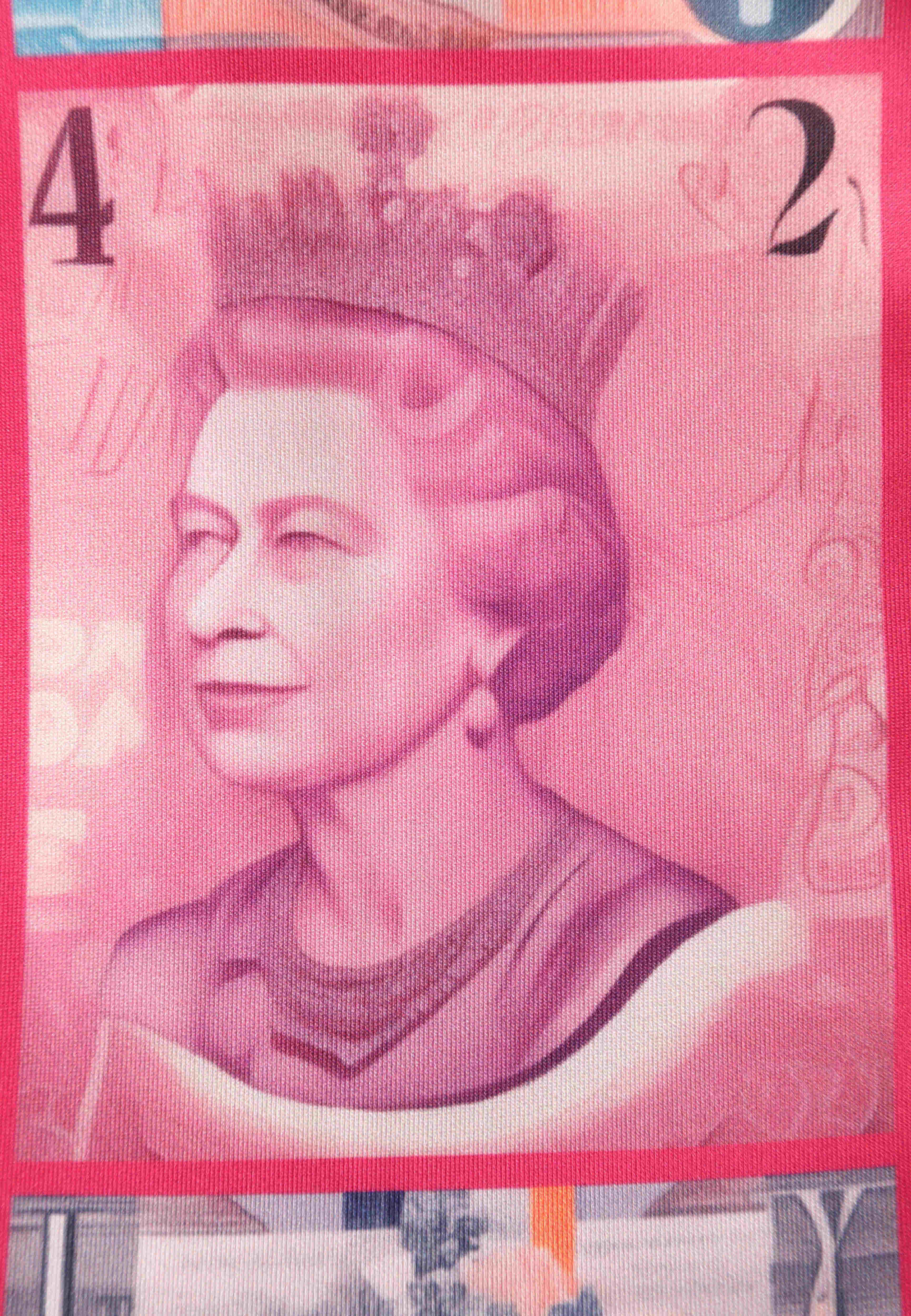 Dolly & Dotty - Vendita all'ingrosso Vestito - Donna - Abito a dondolo multicolore Amanda Queen Elizabeth con scollo rotondo1