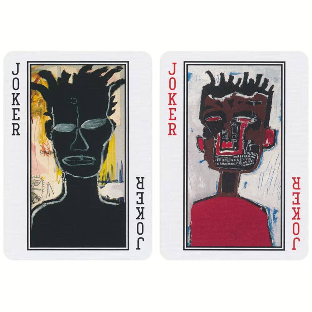 Cardshouse - Wholesale Playing Cards - Bicycle Artist Series Jean-Michel Basquiat Cards Set R/B1