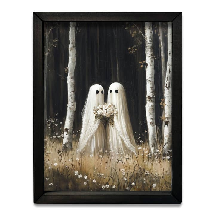HMK972 Ghost of Bridesmaids Box Frame for wholesale by JanMichaels Art & Home