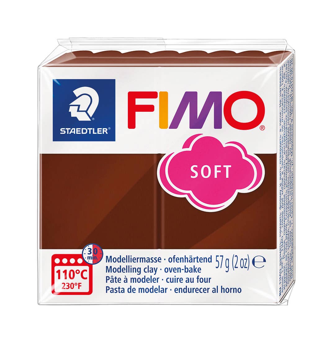 Graine Créative - Wholesale DIY Craft Kit - FIMO SOFT 57G CHOCOLATE/8020-750