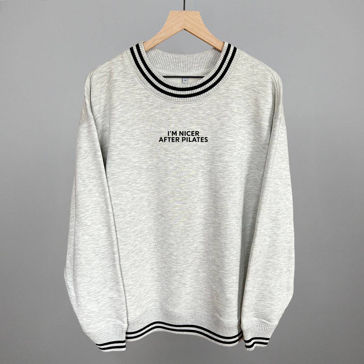 Ivy + Cloth - Wholesale Screen Printed T-Shirt - Women's - I'm Nicer After Pilates12