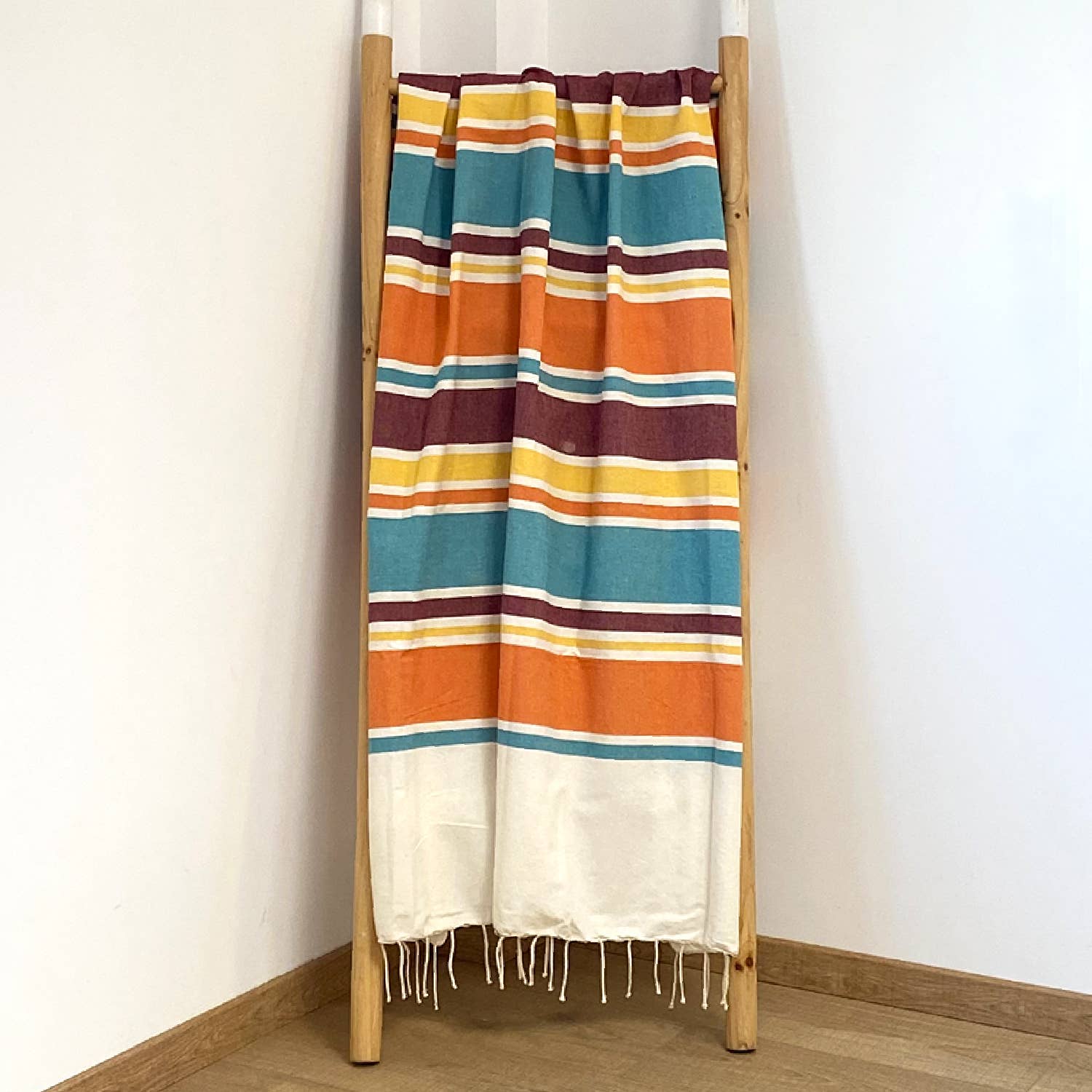 Le comptoir de la plage - Wholesale Beach Towel - Traditional flat fouta Hélios 100x2007