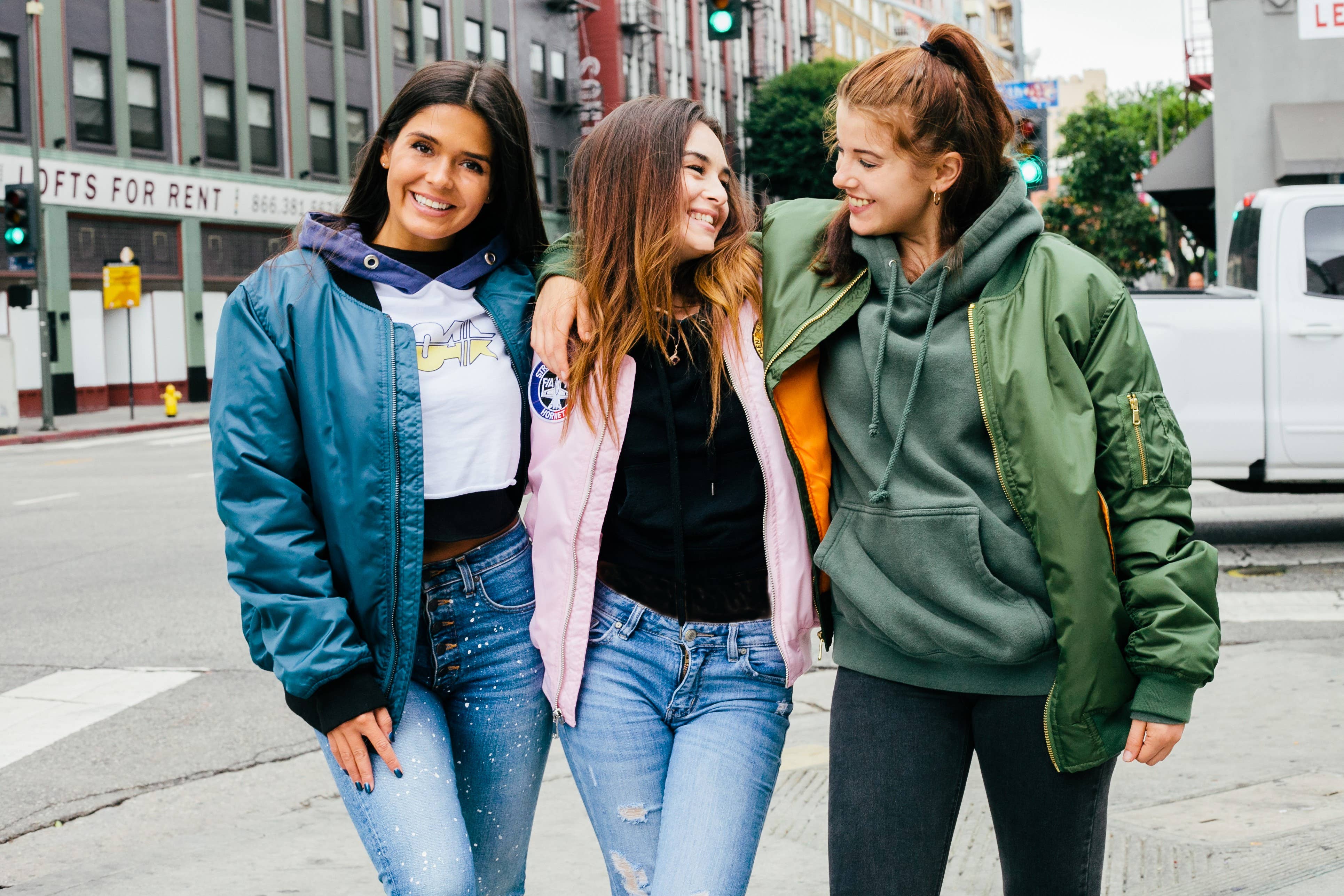 Up And Away - Wholesale Jacket - Unisex - Adult MA-1 Flight Jacket Blank Green3