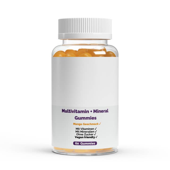 Multivitamin- och mineralgummies - 60 stycken för wholesale av Lojahub.shop