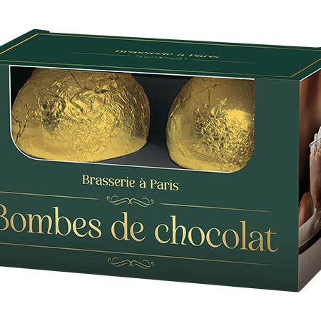 SureShot - Wholesale Hot Cocoa Mix/Kit - 89077 Brasserie à Paris Chocolate Bomb with Marshmallows