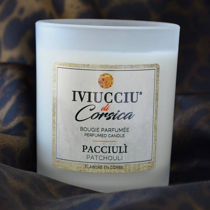 Patchouli 100% vegetable candle for wholesale by Iviucciu Di Corsica