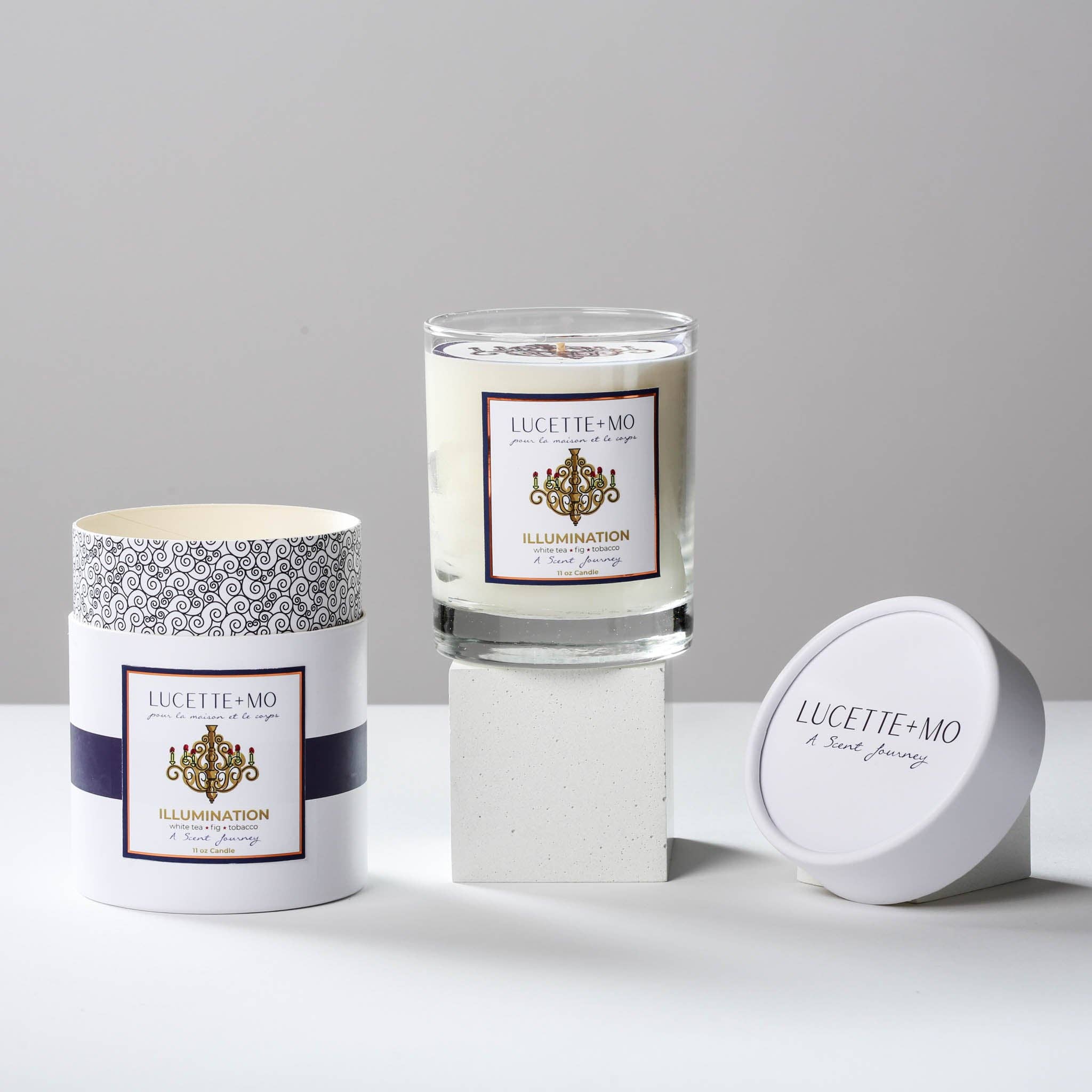 Lucette+Mo - Wholesale Jar/Filled Candle - Luxury candle Illumination 11 oz.2