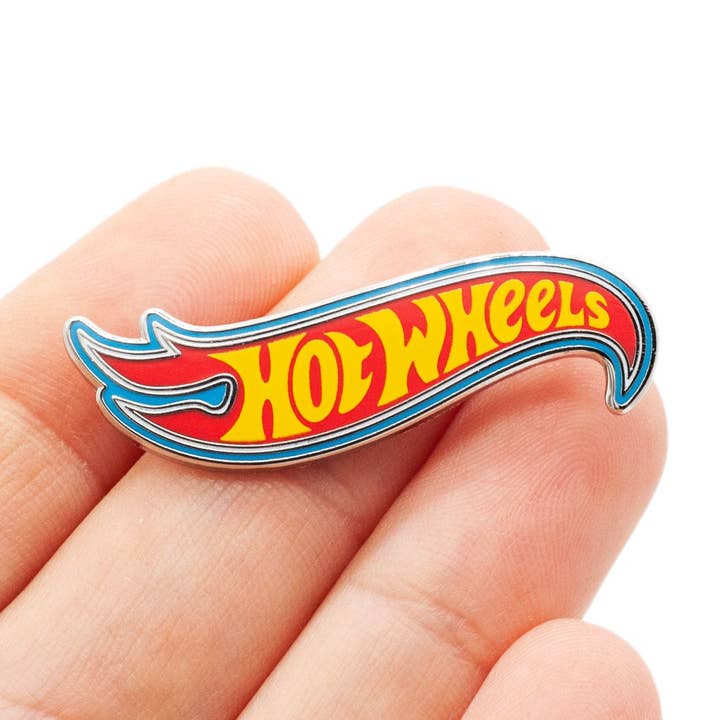 Hot Wheels™ Logo Pin for wholesale by Little Shop of Pins
