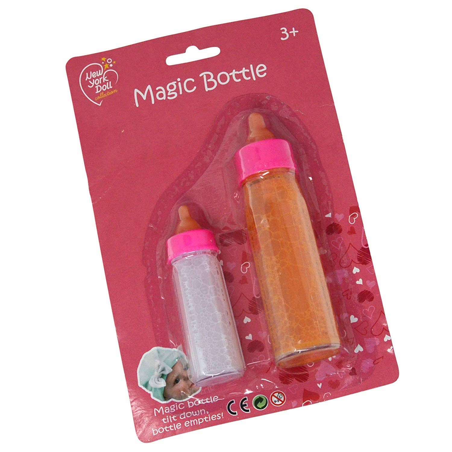 The New York Doll Collection - Wholesale Doll Accessory Kit - Kids - Magic Milk and Juice Bottles3