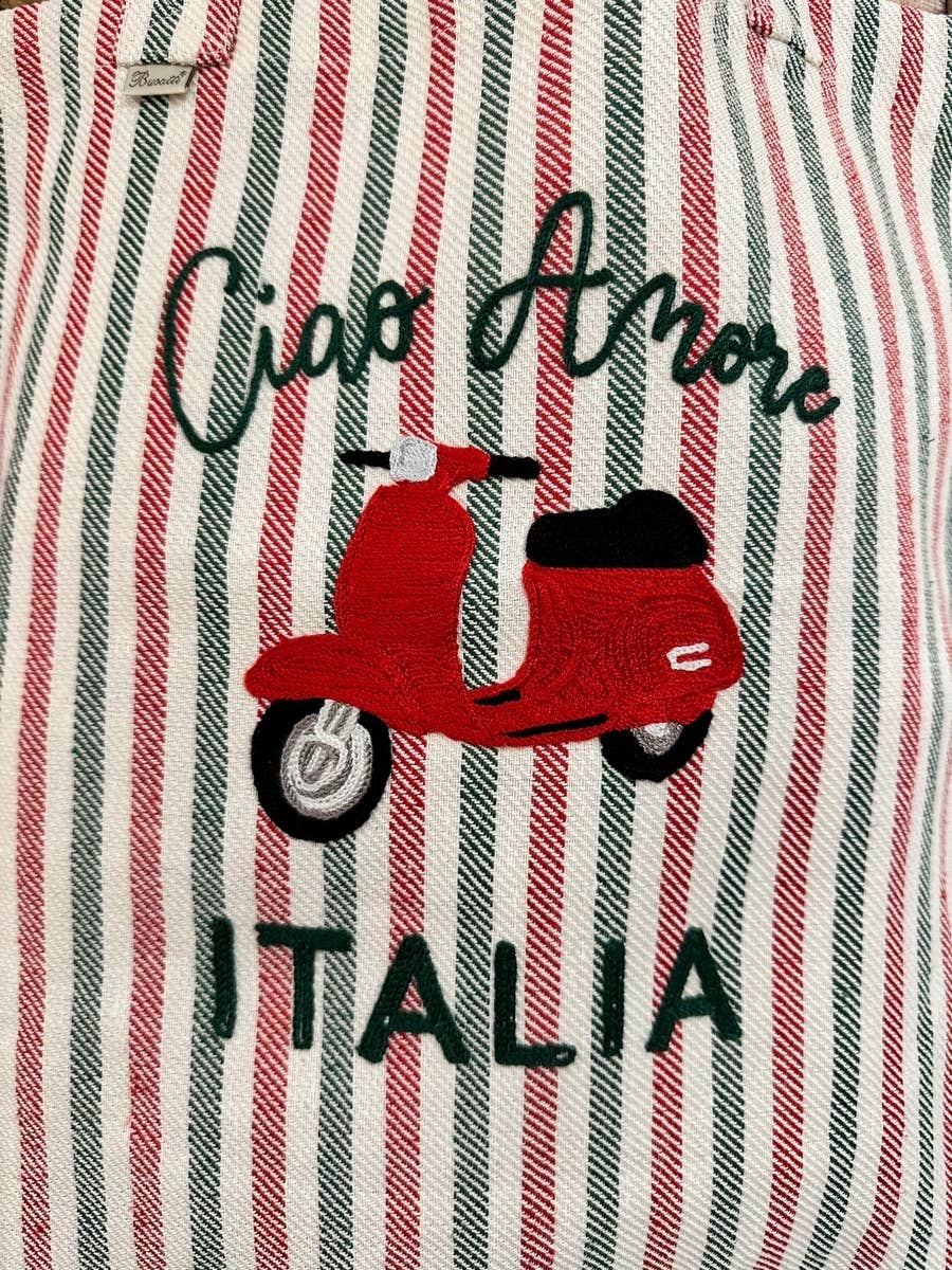 BUSATTI - Vendita all'ingrosso Borsa per shopping/spesa - SHOPPER RICAMATO - Ciao Amore1