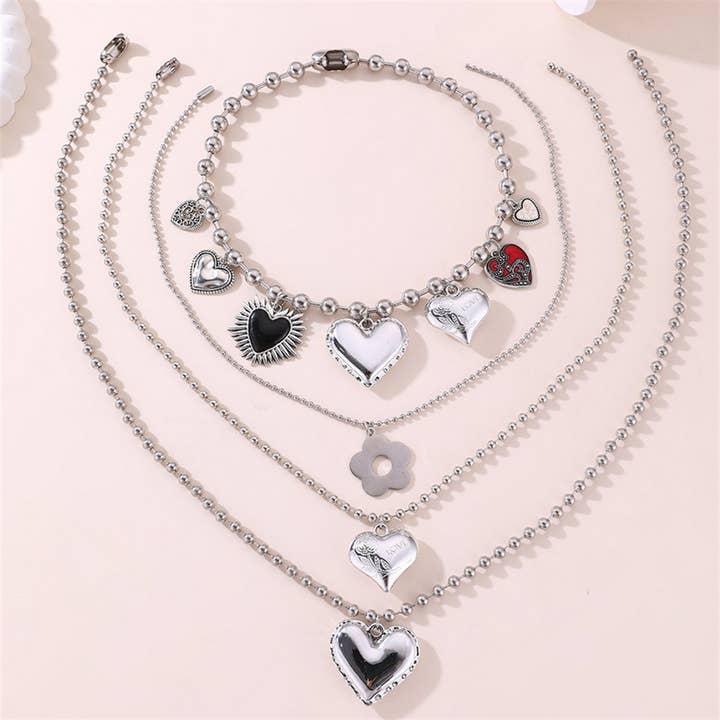 TYPE NEW FASHION LOVE HIP HOP BEADED NECKLACE_CWMM3179 for wholesale on Faire4