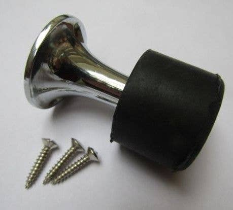 IronmongeryWorld – wholesale Knob/pull – Door Stopper Pedestal Polished Chrome0