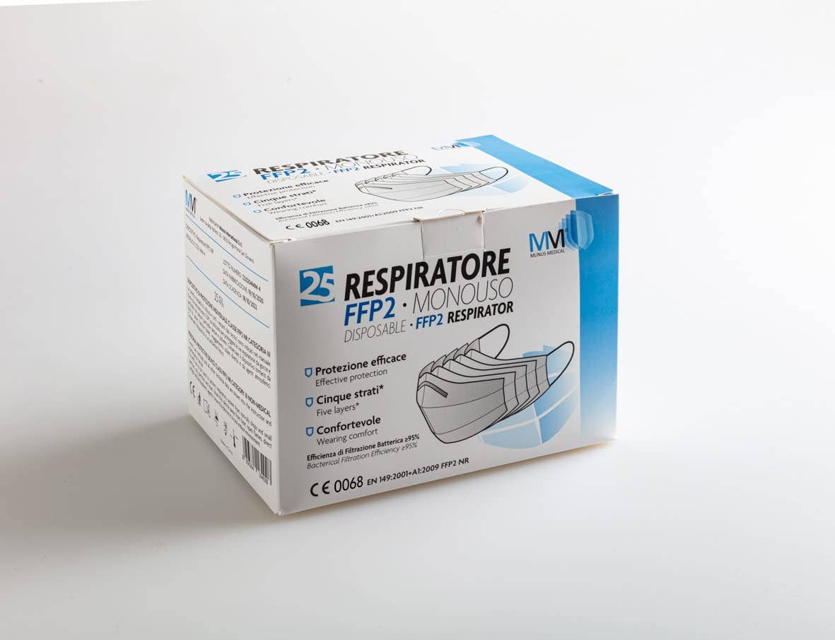 Munus Medical - Wholesale Protective Face Mask/Shield - FFP2 MM-4A RESPIRATOR - WHITE COLOR - Munus Medical6