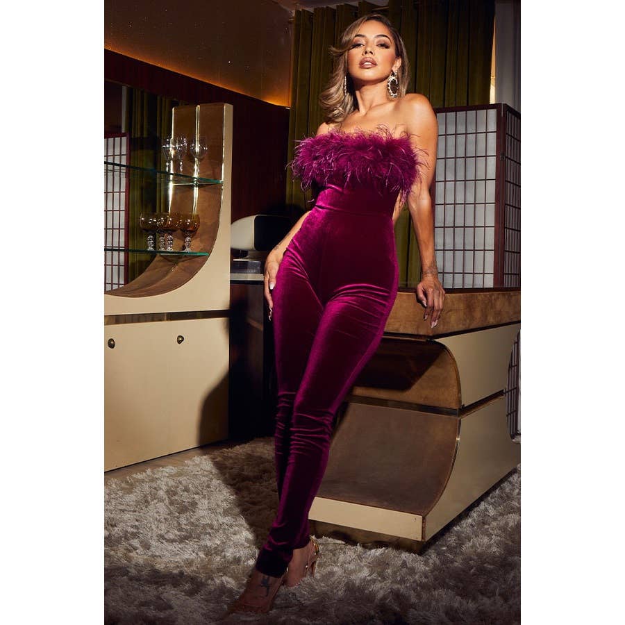 CEFIAN FASHION - Wholesale Jumpsuit - Women's - FEATHER AWAY JUMPSUIT8