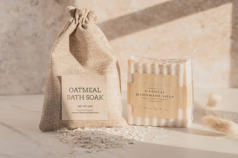 Hera By Hera Bath and Body – wholesale Bath & body set – Oatmeal Milk and Honey Bath Salts Bath bomb and Soap Set | Holiday Gift | Stocking Stuffer5