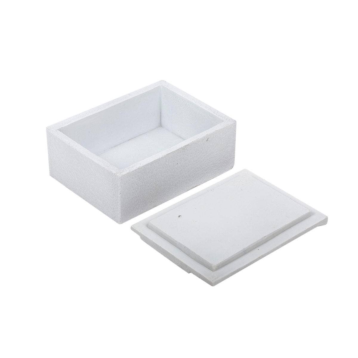 Truu Design - Wholesale Decorative Box - Truu Design Decorative Storage Box, Textured Polyresin6