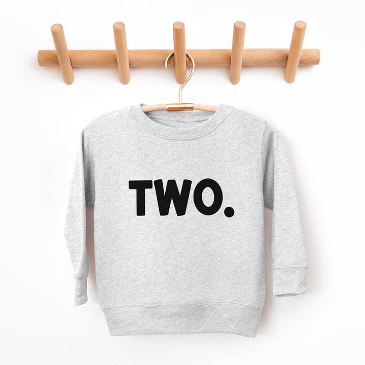 Boys 2nd Birthday Sweatshirt, Two Year Old Gift for wholesale by Bump & Beyond Designs