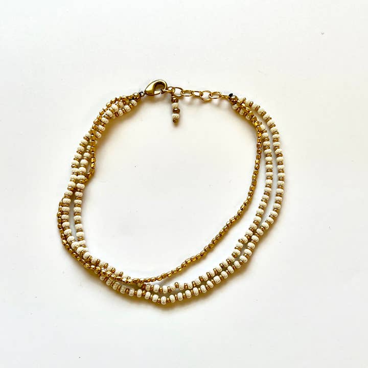 Baizaar - Wholesale Anklet - Triple Strand Anklet1