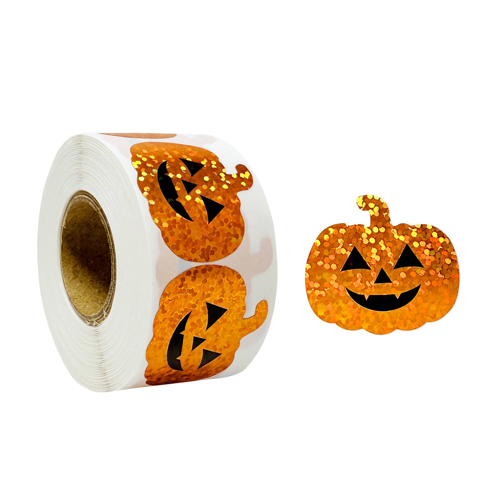 Wrapables.com - Wholesale Sticker - Wrapables Holographic Halloween Sticker Roll 500pcs0