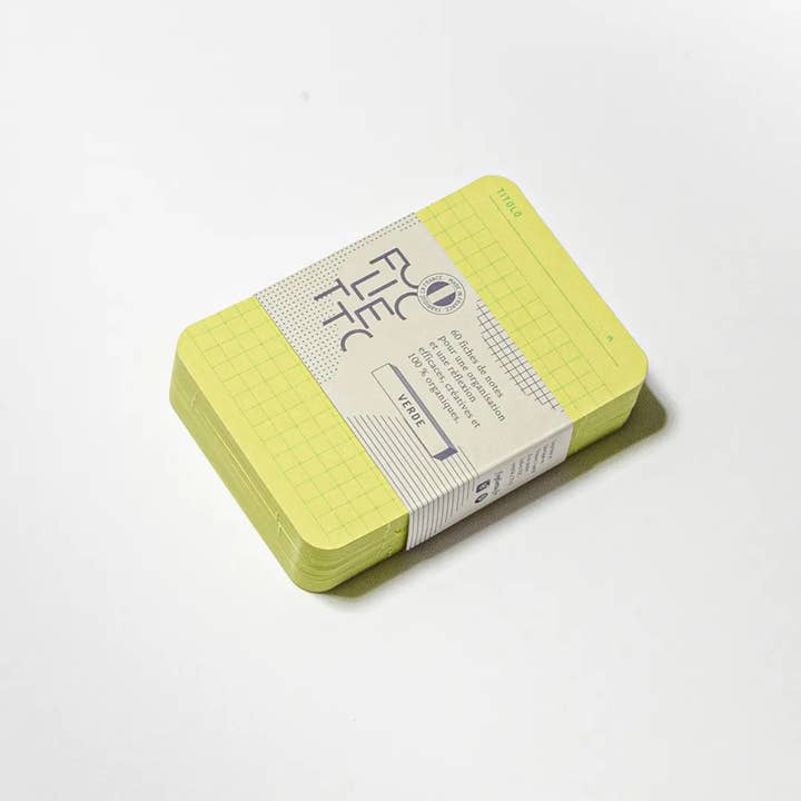 Foglietto - Wholesale Stationery/Notecard Set - Deck of A7 single-colored memo cards54