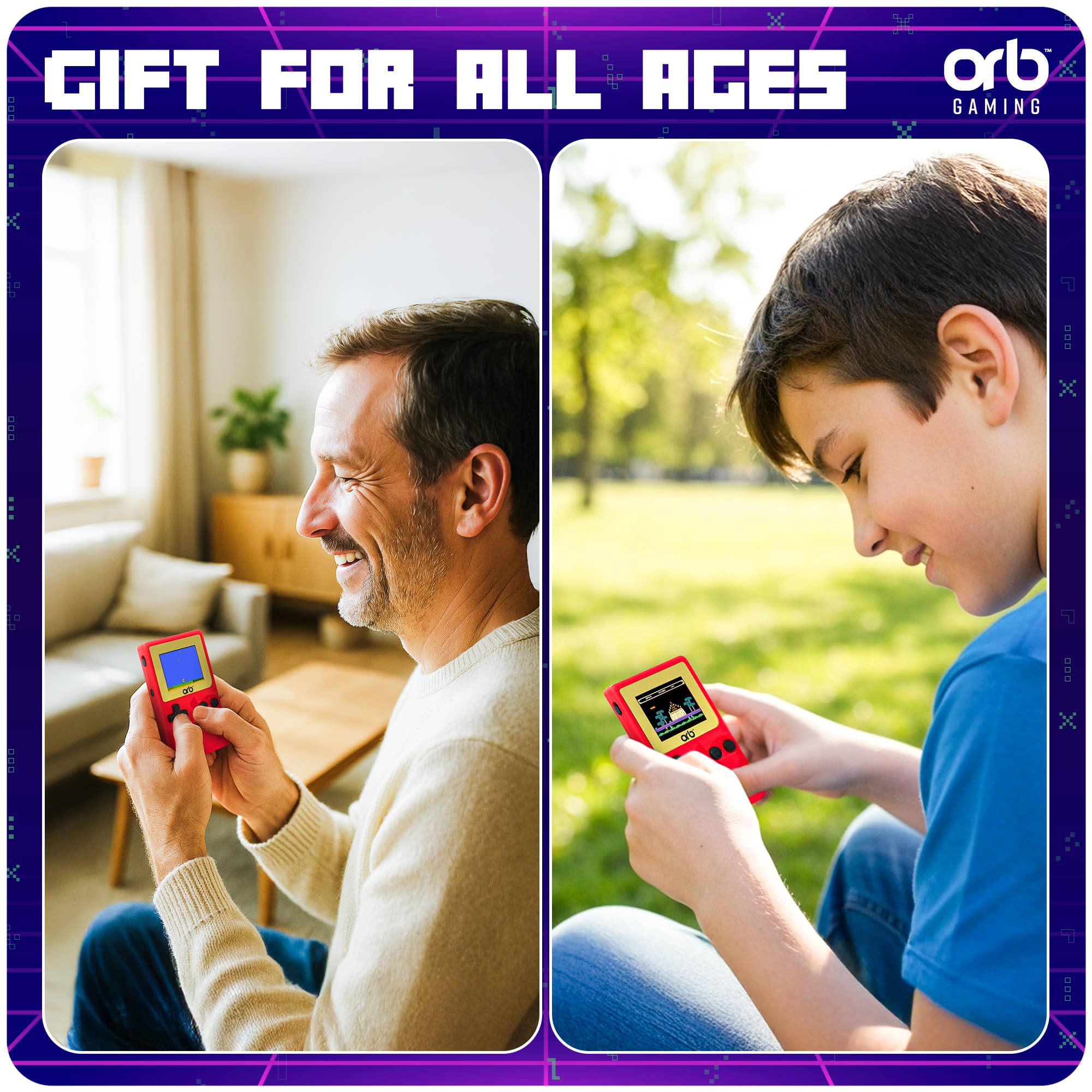 Thumbs Up! - Wholesale Electronic Toy - Kids & Baby - ORB Retro Mini Handheld Games Console (150 in 1)6