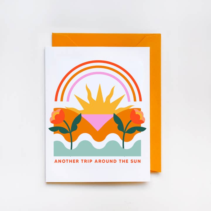 Tarjeta de felicitación Trip Around the Sun para venta al por mayor de Have A Nice Day