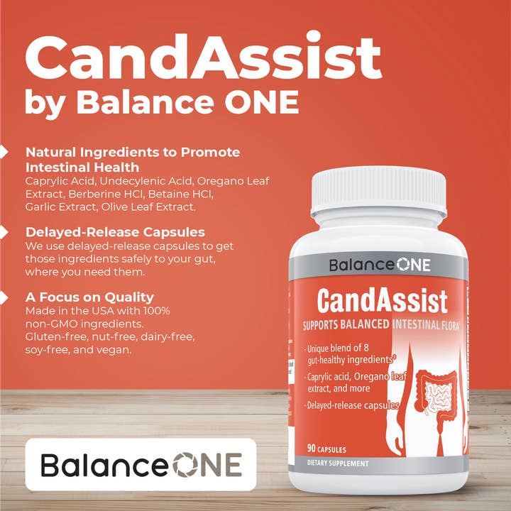 Balance One Supplements - Wholesale Oral Supplement/Vitamin - CandAssist – Natural Support for Candida Overgrowth5