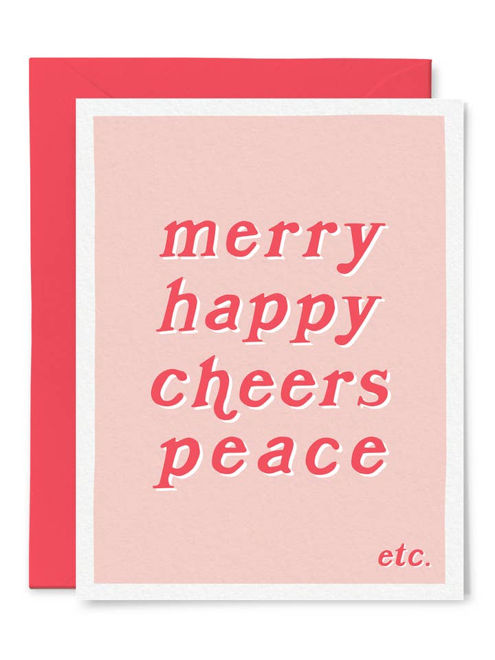 Glatt glad etc. Helgekort för wholesale av Tiny Hooray