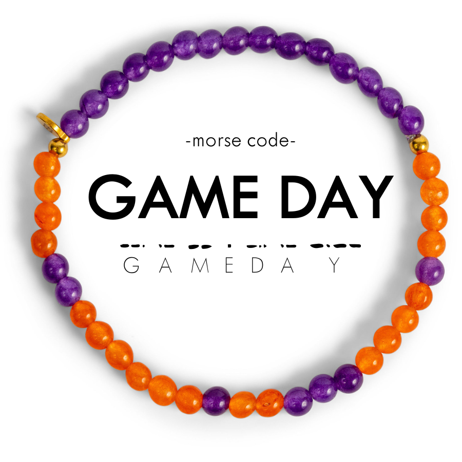 ETHICGOODS - Wholesale Beaded Bracelet - Morse Code Bracelet | GAME DAY11