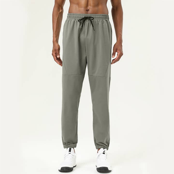 Pantalones deportivos con bolsillos holgados con cordón para hombre para venta al por mayor de Sodalemon