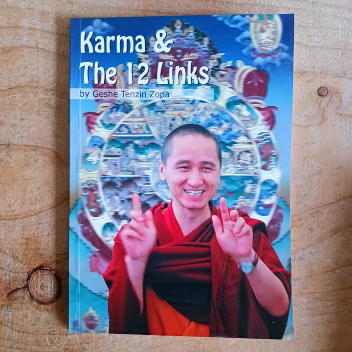 Karma y los 12 eslabones por Geshe Tenzin Zopa para venta al por mayor de Buddha-Buddha