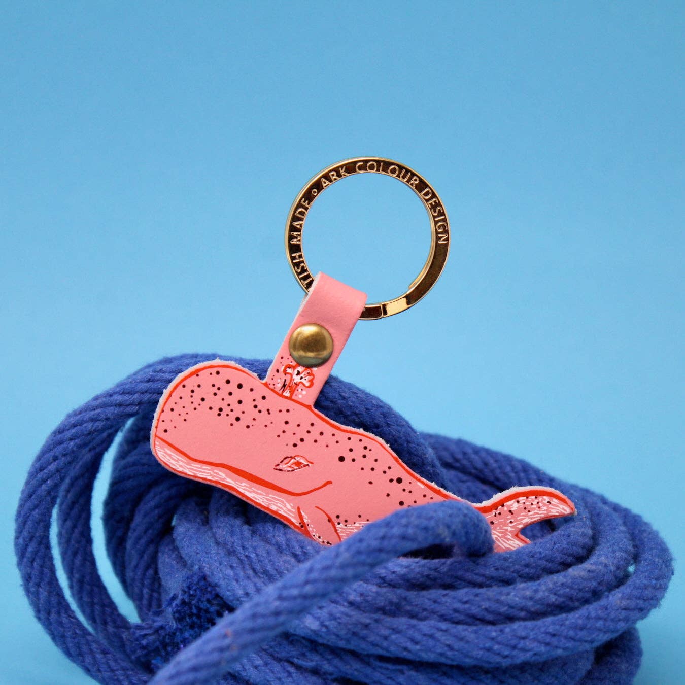 Ark Colour Design - Wholesale Keychain - Unisex - Humpback Whale Key Fob2