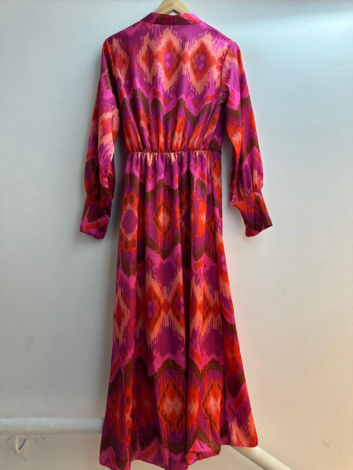 LORIANE - Vente Robe – femme - 10572A   - Robe portefeuille imprimée taille unique4