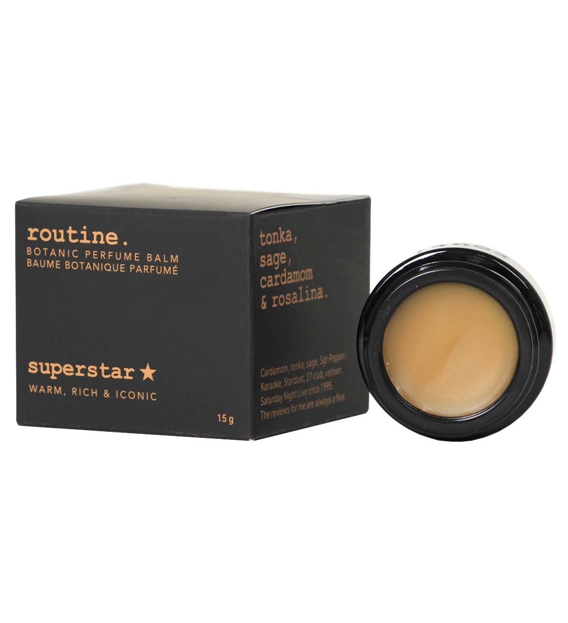 Routine - Wholesale Solid Perfume - Botanic Perfume Balm - 15g1