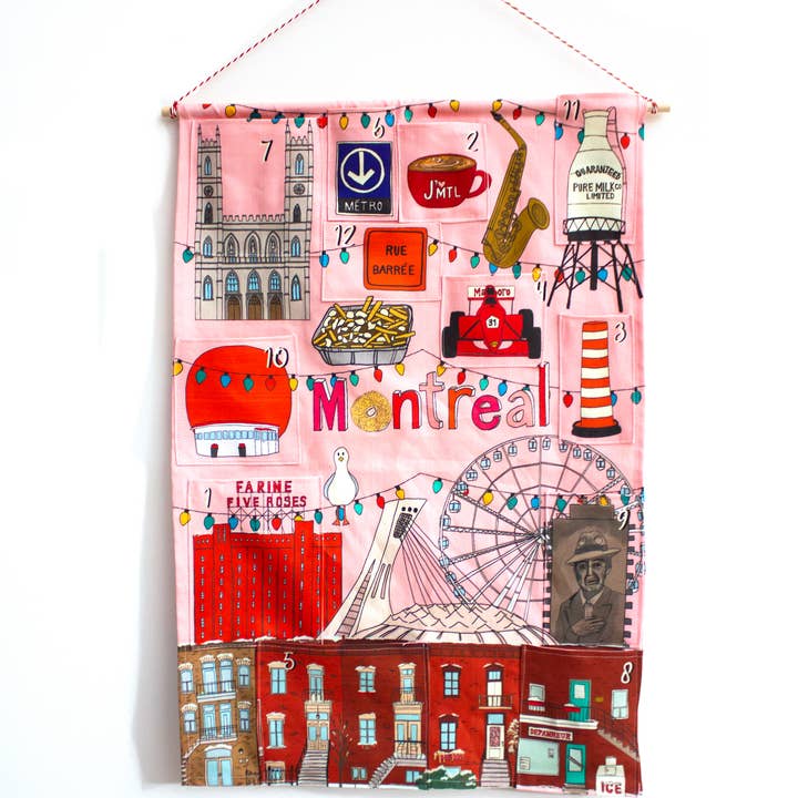 Creationzbycatherine Catherine - Wholesale Advent Calendar - Advent Calendar, 12 days ornaments, Montreal1