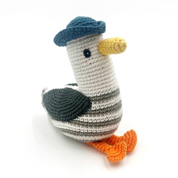 Seagull Rattle for wholesale by PebbleChild USA