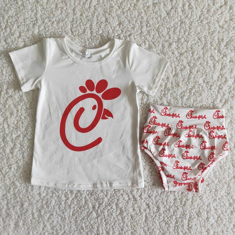 Aier Wholesale - Wholesale Clothing Set - Baby - Letter red soft Size bummie set0