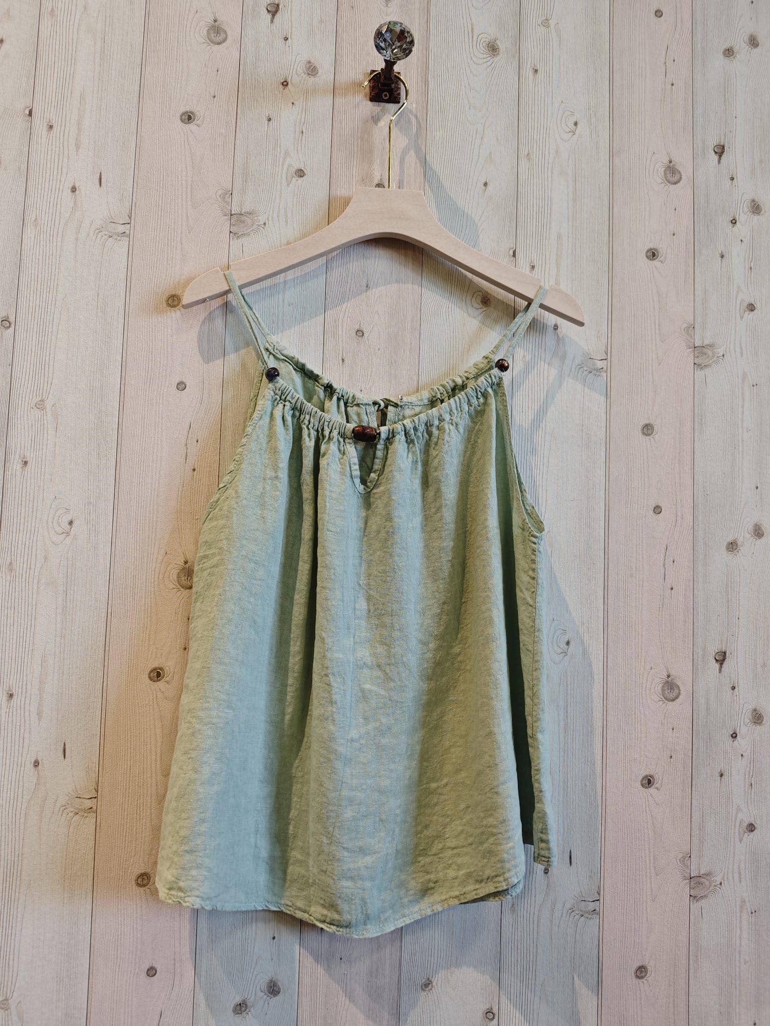 Linen & More - Wholesale Blouse - Women's - REF 18039 100% LINEN TANK TOP9