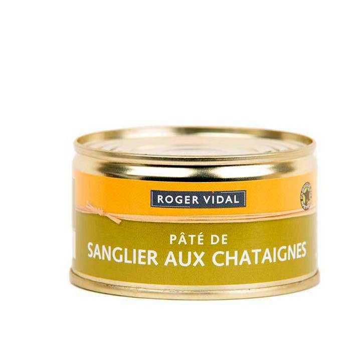 Wild boar pate with chestnuts for wholesale by ROGER VIDAL