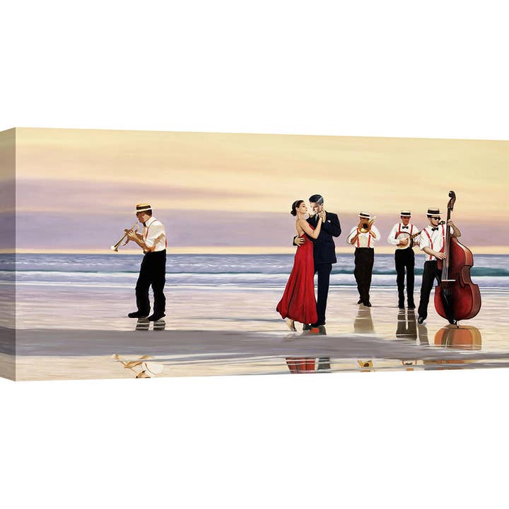 Romantische Malerei auf Leinwand: Benson, Romance on the Beach für den Großhandel von Selected Artworks Italia